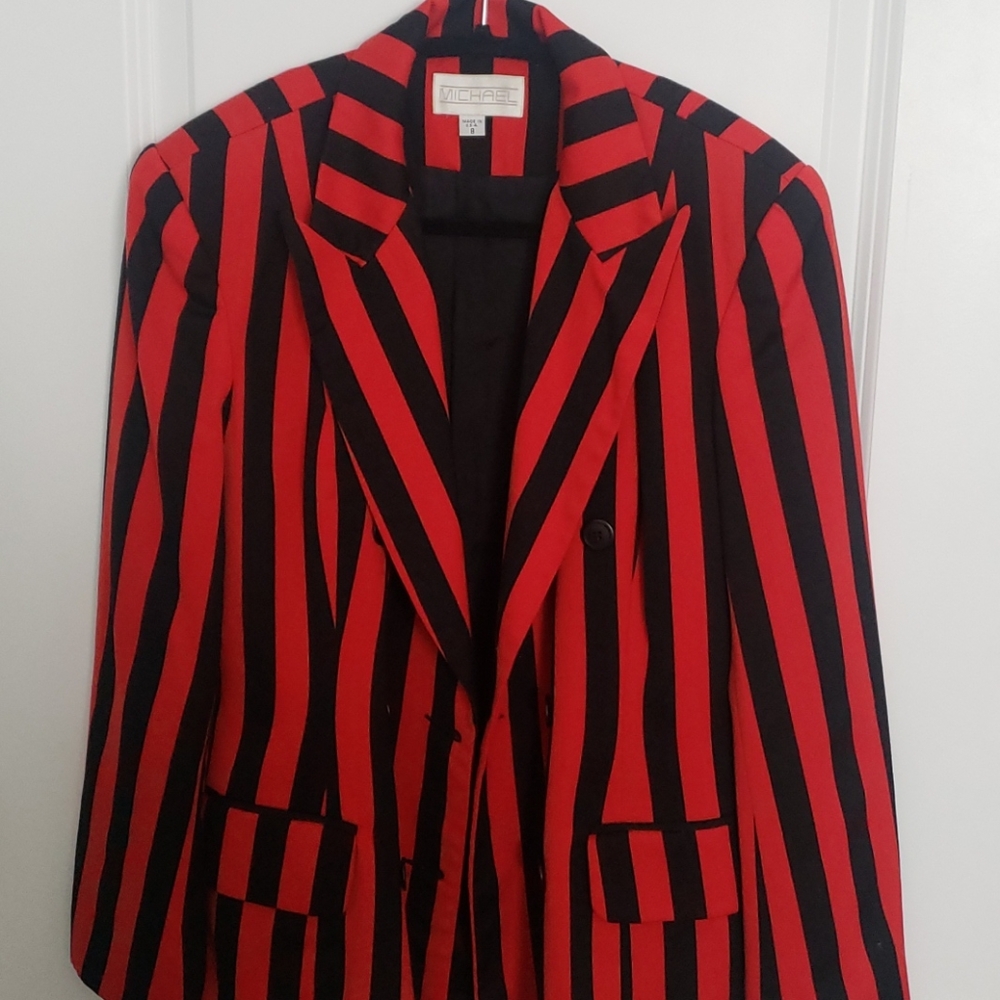 Striped Blazer